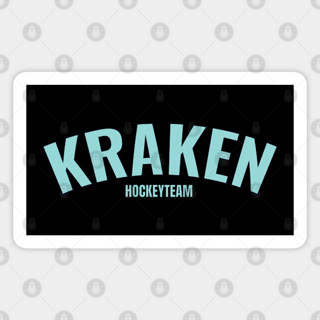 kraken hockeyteam Magnet by Alsprey31_designmarket